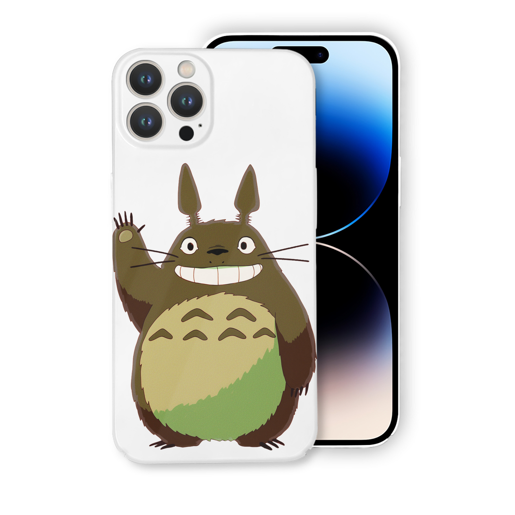 （画像用） となりのトトロ 草壁メイ 草壁サツキ My Neighbor Totoro Satsuki Kusakabe Mei Kusakabe 【iPhone 14シリーズ対応】ハードケース